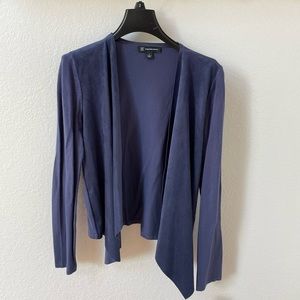 INC loose soft draping jacket